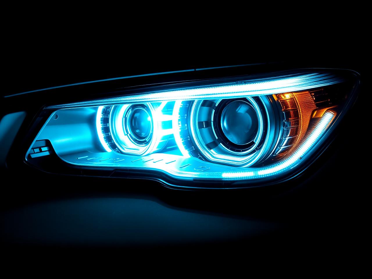 Restored headlight